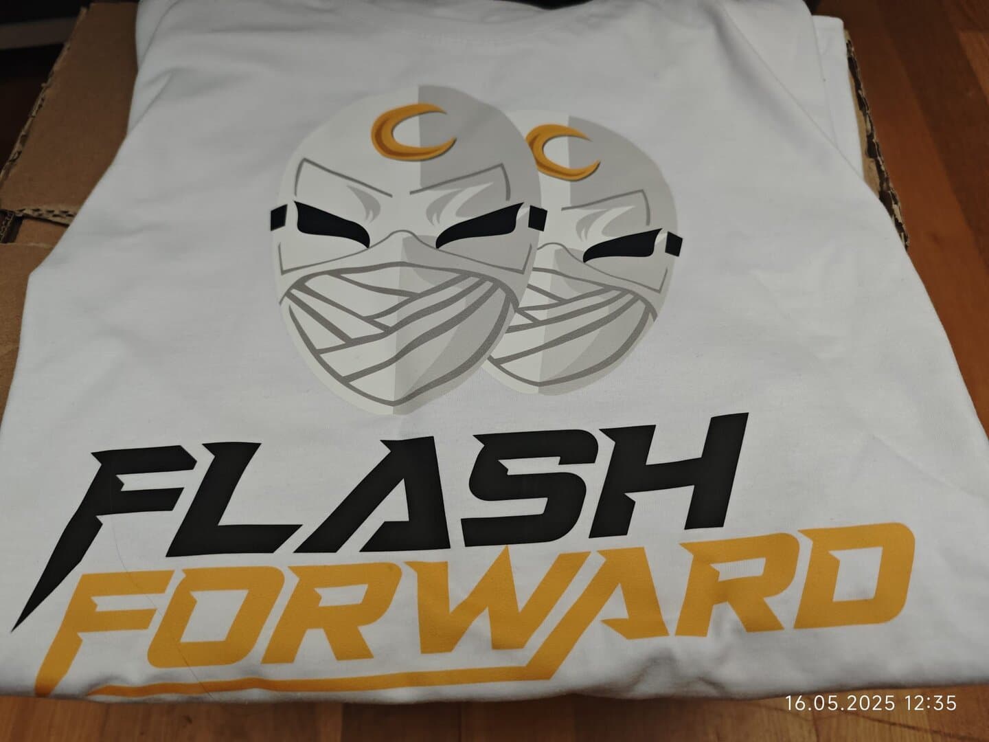 Flash Forward T-Shirt (weiß)